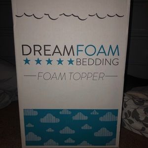 DreamFoam Bedding Foam Topper